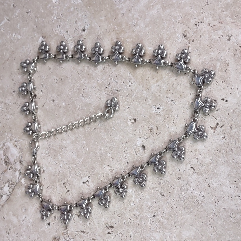 Brighton "Forget Me Not" Flower Necklace - Picture 4 of 5
